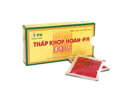 Thuốc Thấp khớp hoàn P/H Pil 5g điều trị đau cơ xương khớp ( hộp 10 gói)