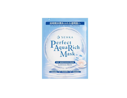 Mặt nạ Senka Perfect AquaRich Mask Luminous moist giúp dưỡng ẩm da (Gói 1 miếng)
