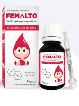 Dung dịch Femalto Drops bổ sung sắt hữu cơ (lọ 30 ml)