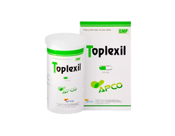 Toplexil Cap Apco giảm ho long đờm (Lọ 24 viên)