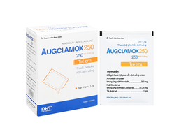Thuốc Augclamox 250mg 250/31.25mg điều trị nhiễm khuẩn (Hộp 12 gói)