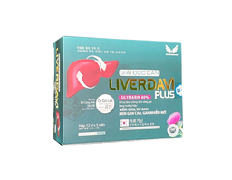 Viên uống giải độc gan Liverdavi Plus hỗ trợ thanh nhiệt, mát gan, tăng cường chức năng gan (Hộp 12 vỉ x 5 viên)