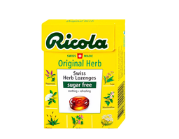 Kẹo thảo mộc Ricola swiss+made Original Herb Sugar free Lz thơm mát, dịu họng (gói 17,5g)