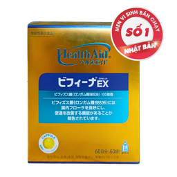 Men vi sinh Bifina EX bổ sung lợi khuẩn Hộp 60 gói