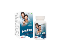 Viên uống BoniHair hỗ trợ giảm rụng tóc, bạc tóc (Lọ 30 viên0