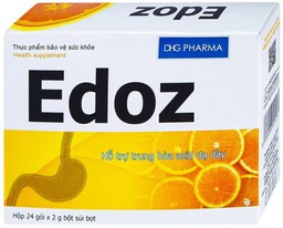 Bột Edoz hỗ trợ tiêu hoá hộp 24 gói