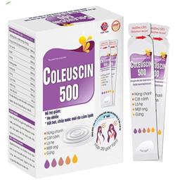 Coleuscin 500 bổ phế, giảm ho hộp 20 gói 10ml