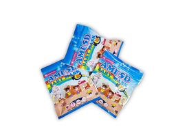 Khẩu trang AMI 5D baby mask kids dành riêng cho trẻ em kháng khuẩn, ngăn khói bụi (Gói 10 chiếc) 