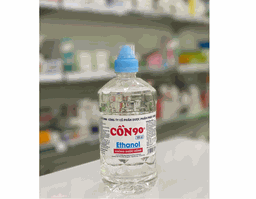 Cồn 90 độ Phúc Vinh sát trùng vết thương bên ngoài (500ml)