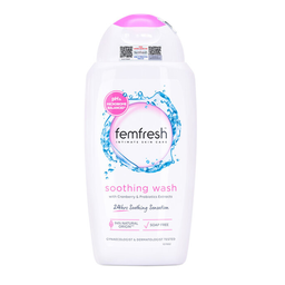 Dung dịch vệ sinh phụ nữ Femfresh Soothing Wash làm sạch vùng kín (Chai 250ml)