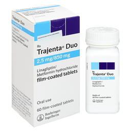 Thuốc Trajenta Duo 2.5mg/850mg điều trị đái tháo đường (Hộp 60 viên)