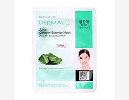 Mặt nạ Dermal tinh chất lô hội và collagen giúp làm sáng và mịn da (Gói 1 miếng)