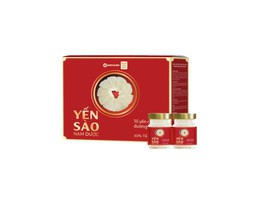 Yến sào Nam Dược  tổ yến chưng đường phèn bồi bổ sức khỏe, tăng sức đề kháng, giảm mệt mỏi (hộp 6 lọ x 70ml)