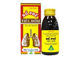 Siro bổ phế Yên Bái tiêu đờm (Chai 125ml)