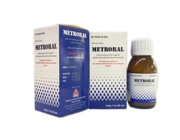 Thuốc Metroral điều trị nhiễm khuẩn (Chai 60ml)