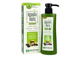 Dầu gội dược liệu Nguyên Xuân dưỡng tóc hương Bưởi phù hợp cho tóc khô xơ, hư tổn (Hộp 1 chai 250ml)
