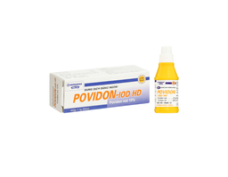 Dung dịch sát trùng Povidon Iod HD 10% ngăn ngừa nhiễm khuẩn (lọ 20ml)