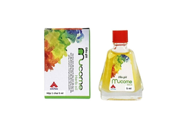 Dầu gió Mucome Herb oil giảm nhức đầu, cảm cúm, đau lưng, viêm khớp (Hộp 1 lọ 5ml)