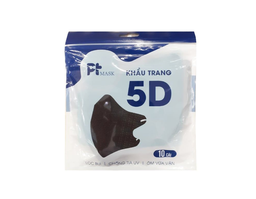 Khẩu trang y tế 5D Phương Tuyến chống bụi (Túi 10 cái)