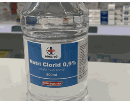 Muối Natri Clorid 0,9% Đông Đô 500ml