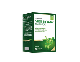 Viên Byesay Nam Dược Cap hỗ trợ giảm say rượu, bảo vệ gan (Hộp 5 vỉ x 6)