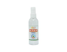 Cồn 70 độ Vĩnh Phúc dạng xịt dùng để diệt khuẩn dụng cụ y tế, bề mặt trong y tế (Chai 100ml