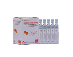 Thuốc Lidocain-BFS 200mg giảm đau và gây tê bề mặt (Hộp 20 ống)