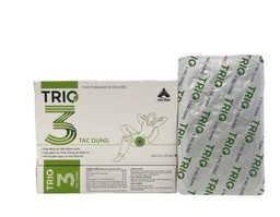 Viên uống Trio Cap hỗ trợ giảm các triệu chứng ở người bị trĩ (Hộp 2 vỉ x 15 viên)