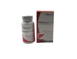 MedicaBecna Cap giúp giải độc gan, tăng cường chức năng gan (Hộp 60 viên)