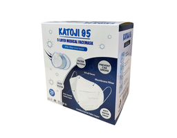 Khẩu trang y tế N95 Katoji 5 lớp kháng khuẩn (Hộp 20 cái)