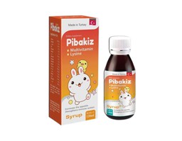 Thực phẩm Pibakiz Syr tăng sức đề kháng, giúp trẻ ăn ngon, tiêu hóa tốt (Chai 120ml)