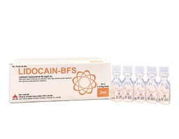 Thuốc Lidocain-BFS Inj 2ml H10x5 giảm đau và gây tê bề mặt (Hộp 50 ống)