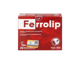 Thực phẩm chức năng Ferrolip bổ sung sắt, hỗ trợ tạo hồng cầu (Hộp 20 gói)