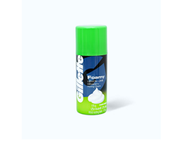 Bọt cạo râu GILLETTE FOAMY LEMON LIME hương chanh giúp mềm chân râu, cạo dễ dàng (Chai 175g)