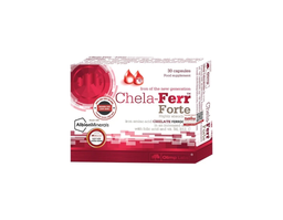 Viên uống Chela-Ferr Forte bổ sung sắt, hỗ trợ cải thiện thiếu máu do thiếu sắt (Hộp 30 viên)