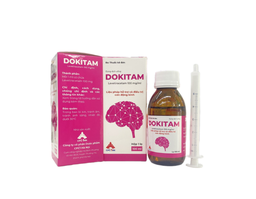 Dokitam điều trị cơn động kinh khởi phát cục bộ (Chai 100ml)