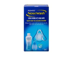 Sản phẩm vệ sinh mũi Rohto Nose Wash giúp làm sạch mũi (Chai 400ml)