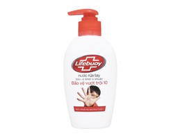 Nước rửa tay Lifebuoy bảo vệ vượt trội 10 (chai 180g)