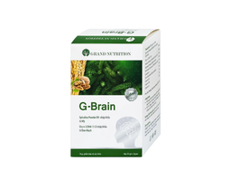 Cốm Trí Não G-Brain bổ sung DHA và các vitamin, hỗ trợ phát triển não bộ cho trẻ (Hộp 30 gói) 