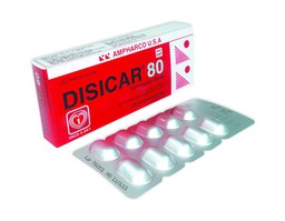 Thuốc Disicar 80 điều trị tăng huyết áp (Hộp 3 vỉ x 10 viên)