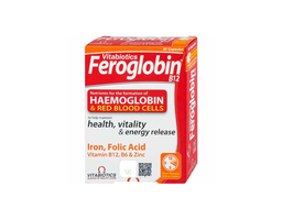 Viên uống Feroglobin B12 Vitabiotics hỗ trợ tăng khả năng tạo máu, tăng cường sức khỏe (Hộp 2 vỉ x 15 viên)
