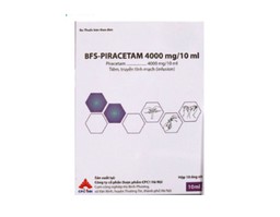 BFS-Piracetam 4000mg/10ml điều trị chóng mặt hiệu quả (Hộp 10 ống)