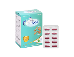 Viên uống Avisure Hi-Cal bổ sung canxi, vitamin và khoáng chất giúp xương răng chắc khỏe, giảm nguy cơ loãng xương (Hộp 6 vỉ x 10 viên)