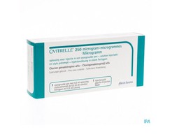 Thuốc tiêm Ovitrelle 250mcg/0.5ml inj H1 điều trị vô sinh ở nam giới, dậy thì trễ (Hộp 1 bút)