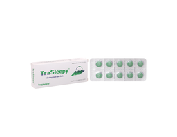 Viên uống TraSleepy Traphaco dưỡng tâm an thần, giúp ngủ ngon (Hộp 2 vỉ x 10 viên)