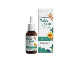 Dung dịch Bebu Gold Vitamin D3 hỗ trợ trẻ tăng đề kháng, tiêu hóa khỏe