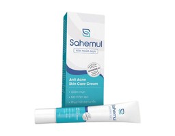 Kem ngừa mụn Sahemul giúp ngăn ngừa mụn, làm mờ vết thâm (Tuýp 20g)