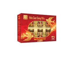 Nước Yến Nguyên Chất Song Yến 15% bổ sung dinh dưỡng, tăng cường miễn dịch (Hộp 6 lọ 70ml)