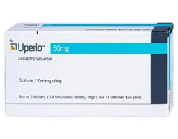 Thuốc Uperio 50mg Novartis điều trị suy tim (2 vỉ * 14 viên)