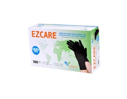Găng Tay Cao Su Y Tế Ezcare Nitrile (không bột - đen) Size M H100